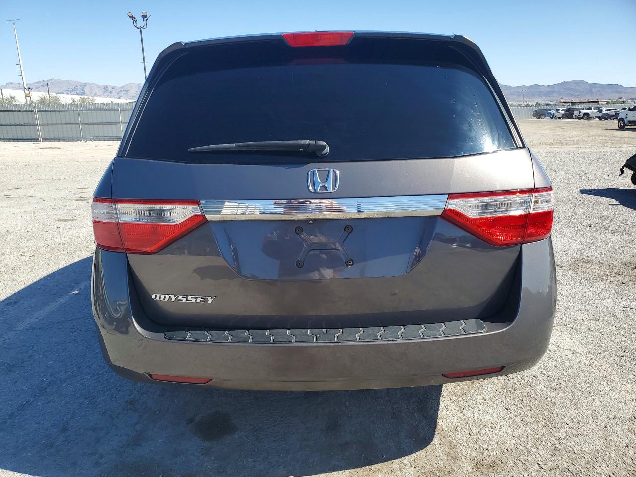 2012 Honda Odyssey Exl Gray vin: 5FNRL5H60CB017018