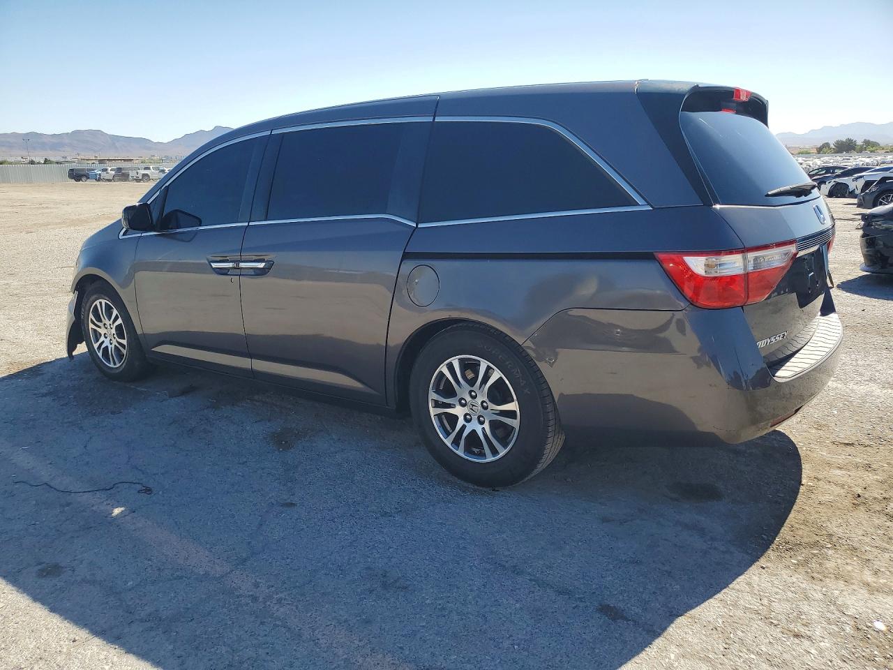 2012 Honda Odyssey Exl Gray vin: 5FNRL5H60CB017018