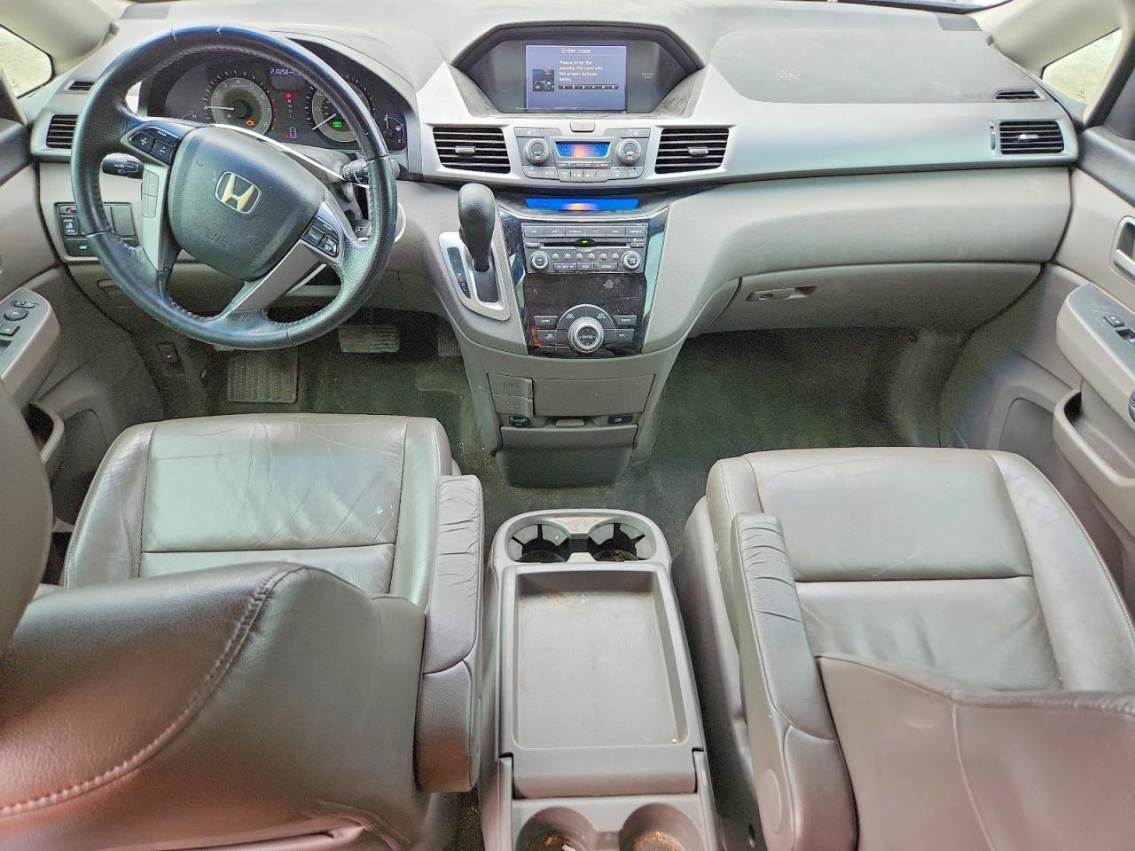 2012 Honda Odyssey Exl Gray vin: 5FNRL5H60CB019383