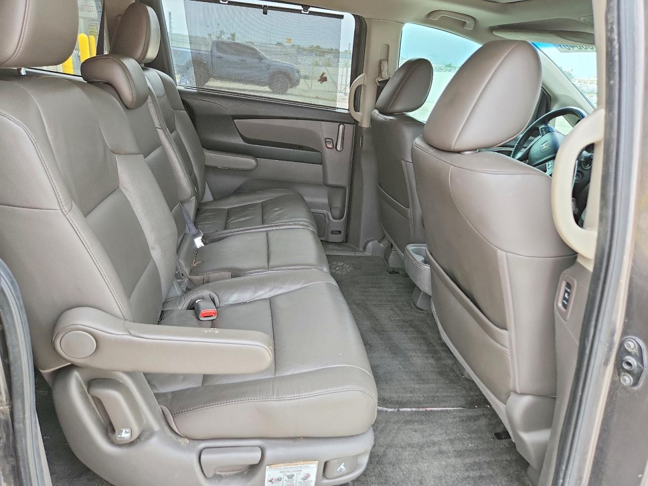 2012 Honda Odyssey Exl Gray vin: 5FNRL5H60CB019383