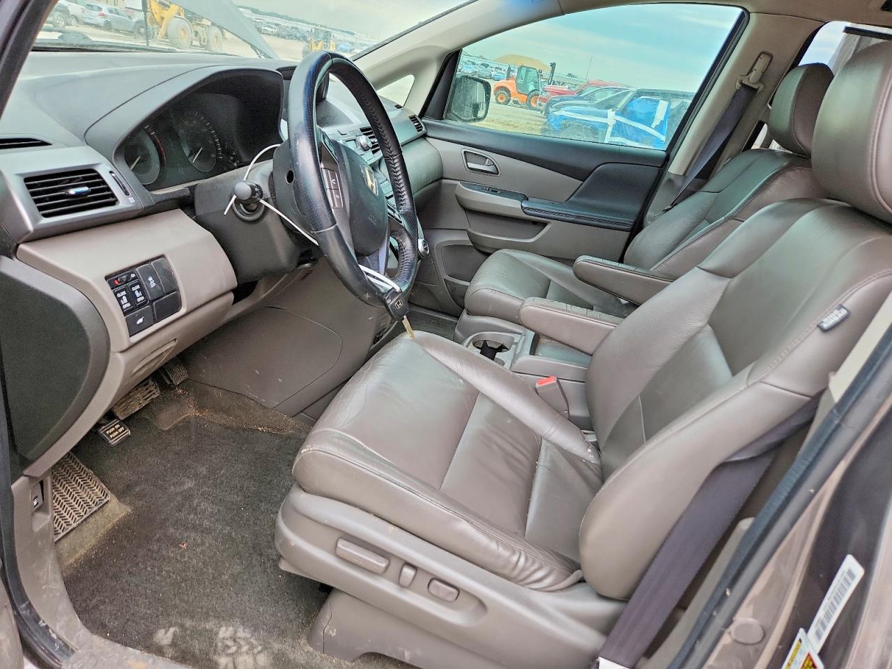 2012 Honda Odyssey Exl Gray vin: 5FNRL5H60CB019383
