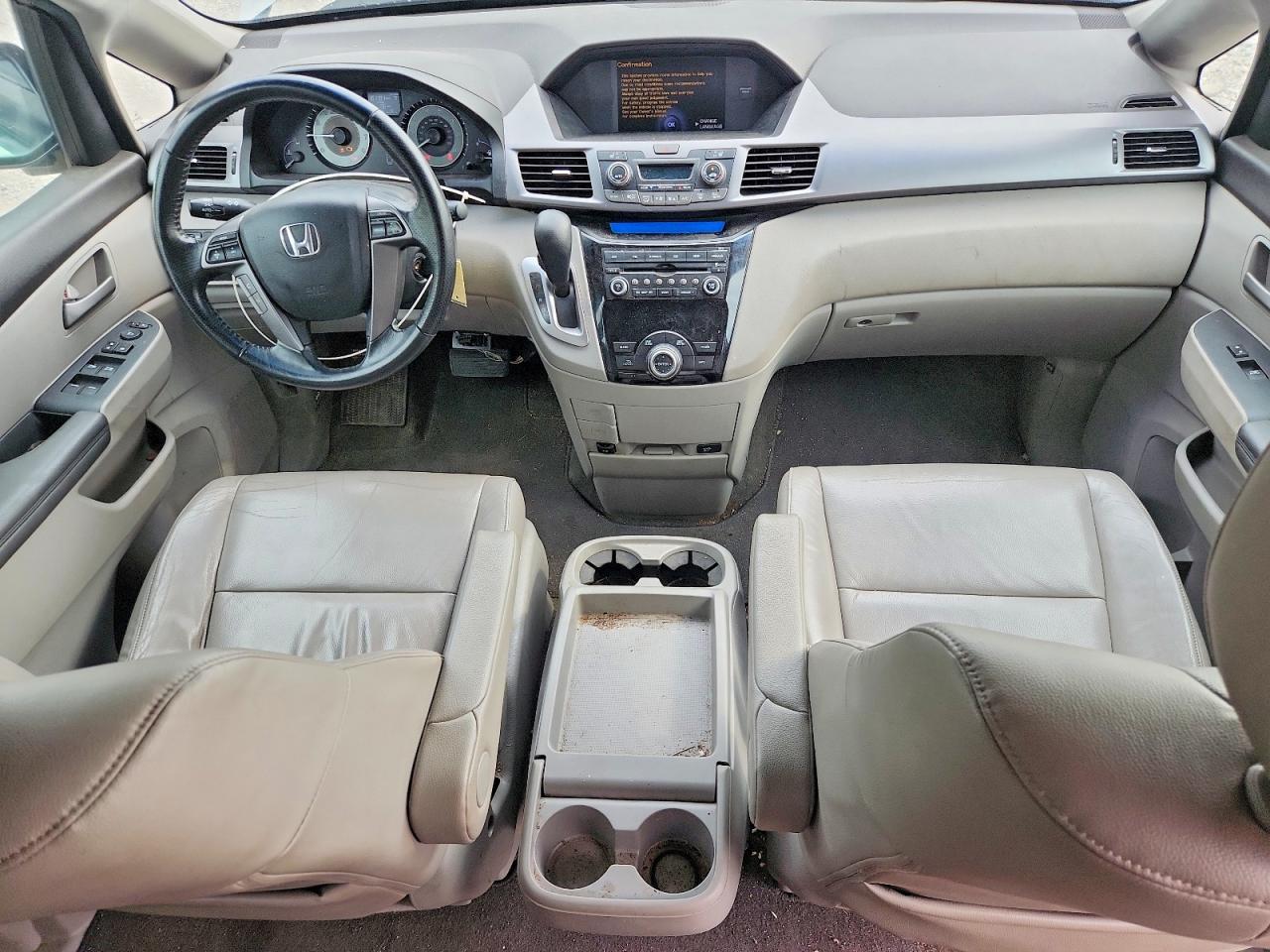 2012 Honda Odyssey Exl Серебряный vin: 5FNRL5H60CB025734