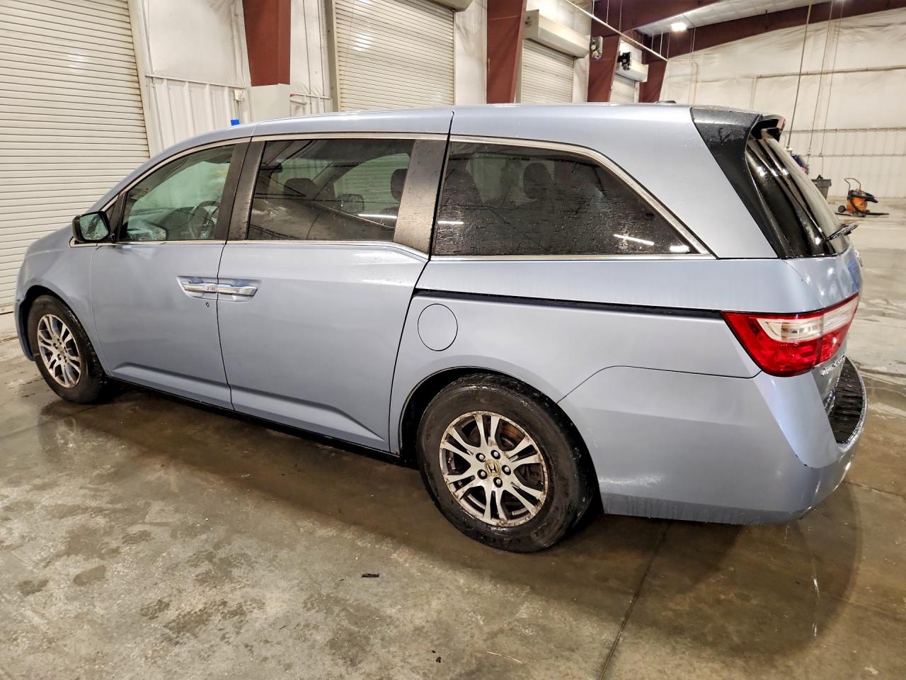 2012 Honda Odyssey Exl Синий vin: 5FNRL5H60CB031209