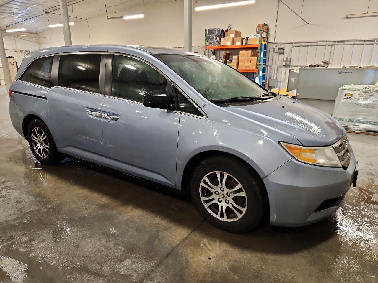 2012 Honda Odyssey Exl Синий vin: 5FNRL5H60CB031209