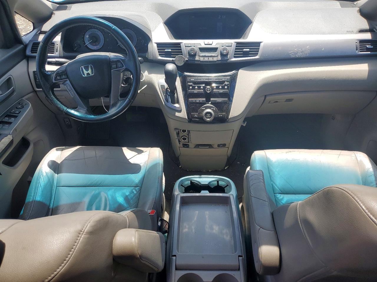 2012 Honda Odyssey Exl Gray vin: 5FNRL5H60CB051119