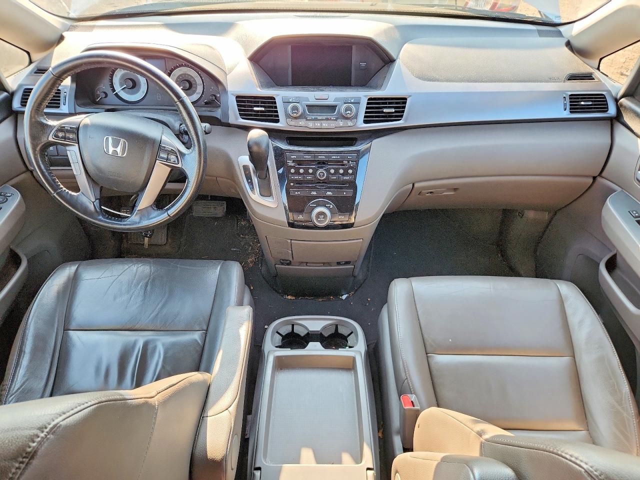 2012 Honda Odyssey Exl Silver vin: 5FNRL5H60CB056904