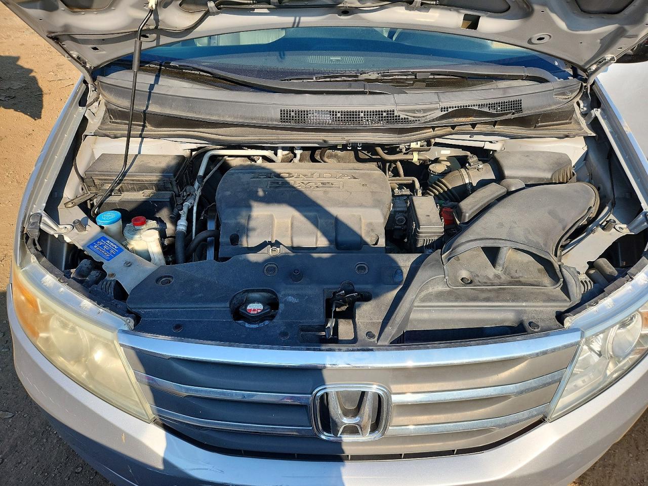 2012 Honda Odyssey Exl Silver vin: 5FNRL5H60CB056904