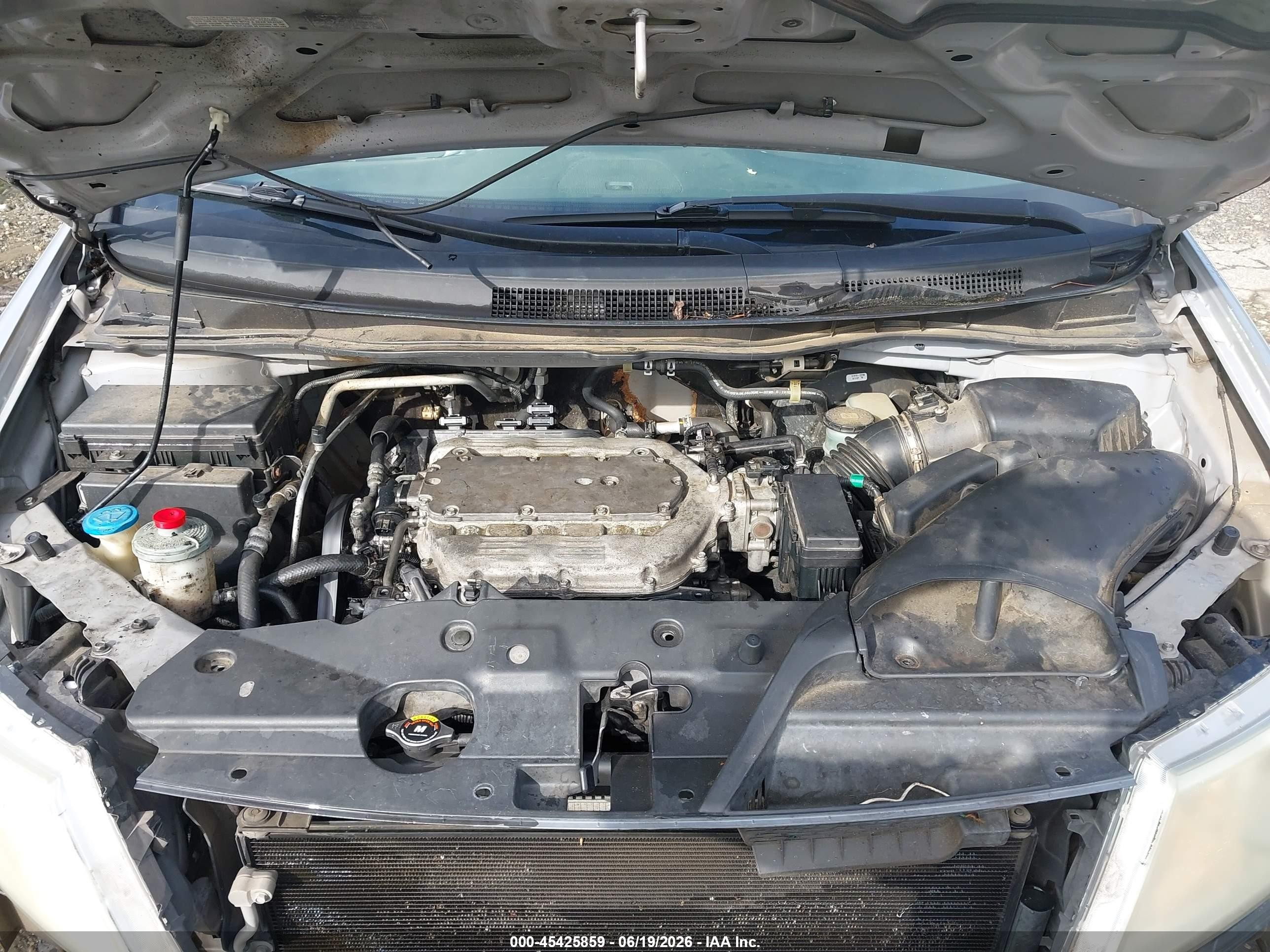 2012 Honda Odyssey Ex-l Серебряный vin: 5FNRL5H60CB063786