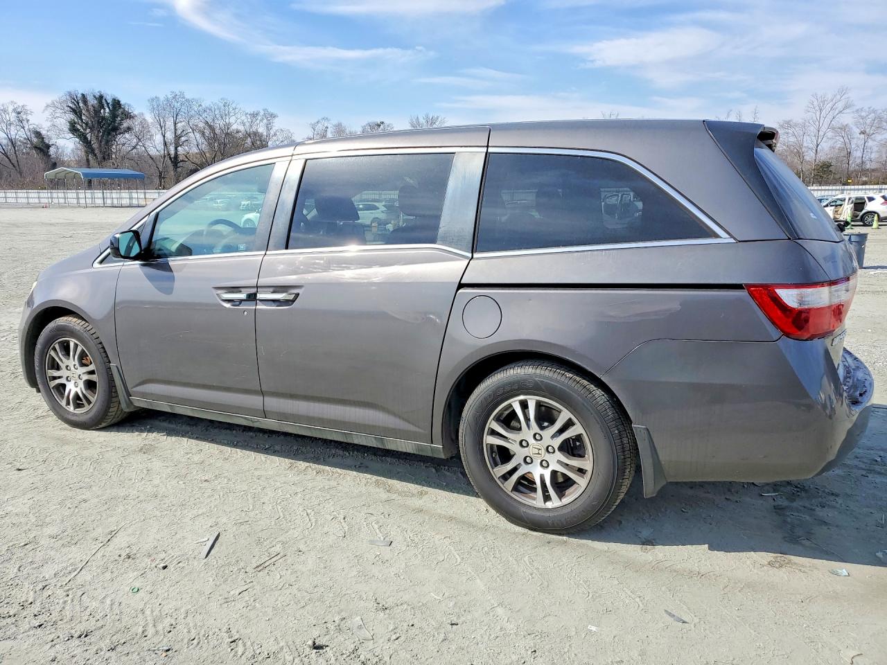 2012 Honda Odyssey Exl Charcoal vin: 5FNRL5H60CB064890