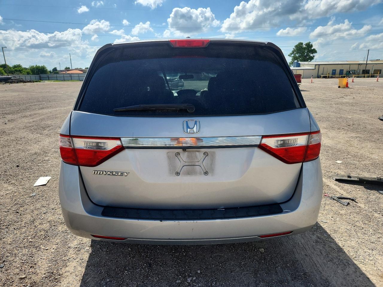 2012 Honda Odyssey Exl Silver vin: 5FNRL5H60CB076912