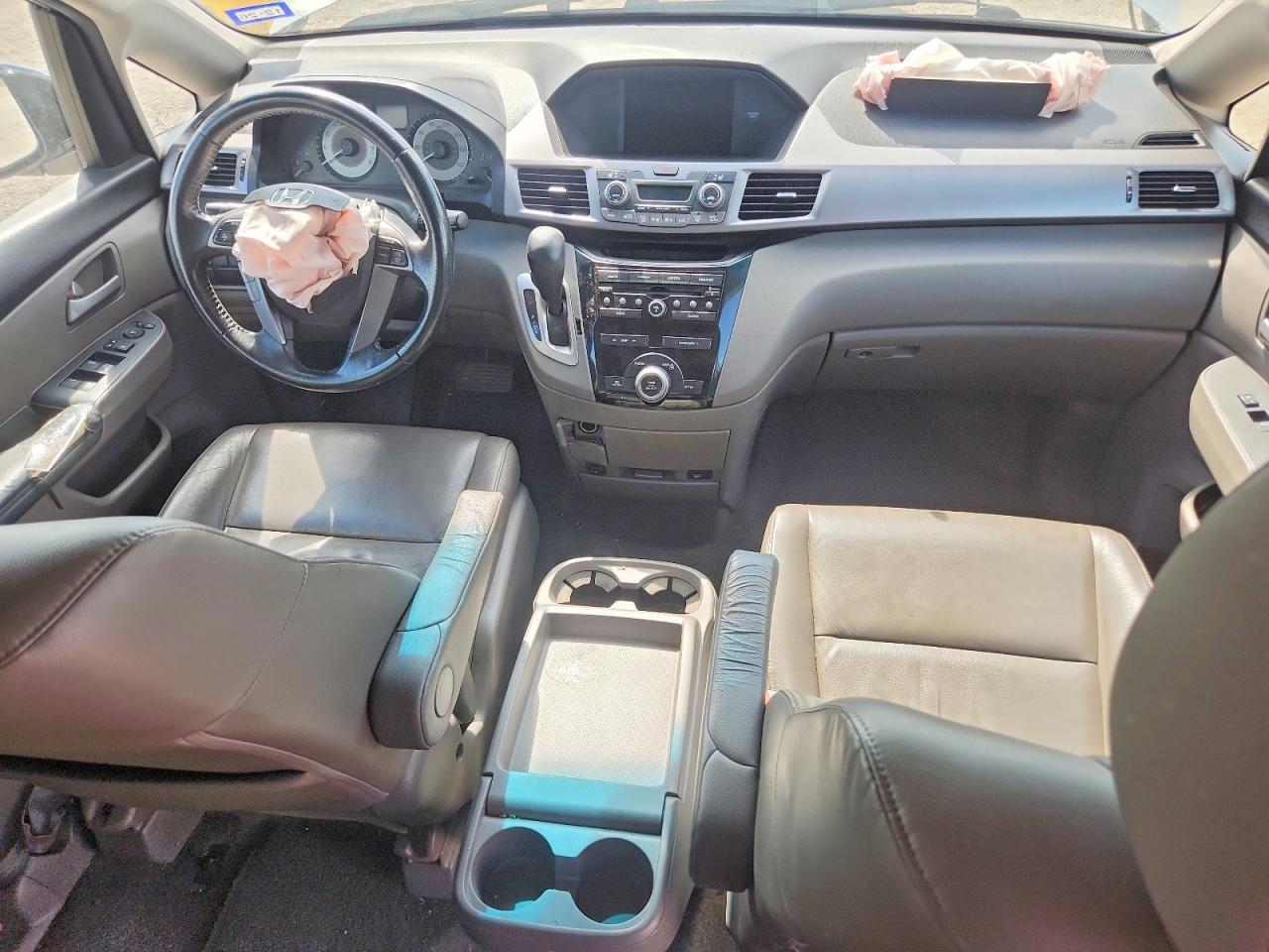 2012 Honda Odyssey Exl Silver vin: 5FNRL5H60CB076912