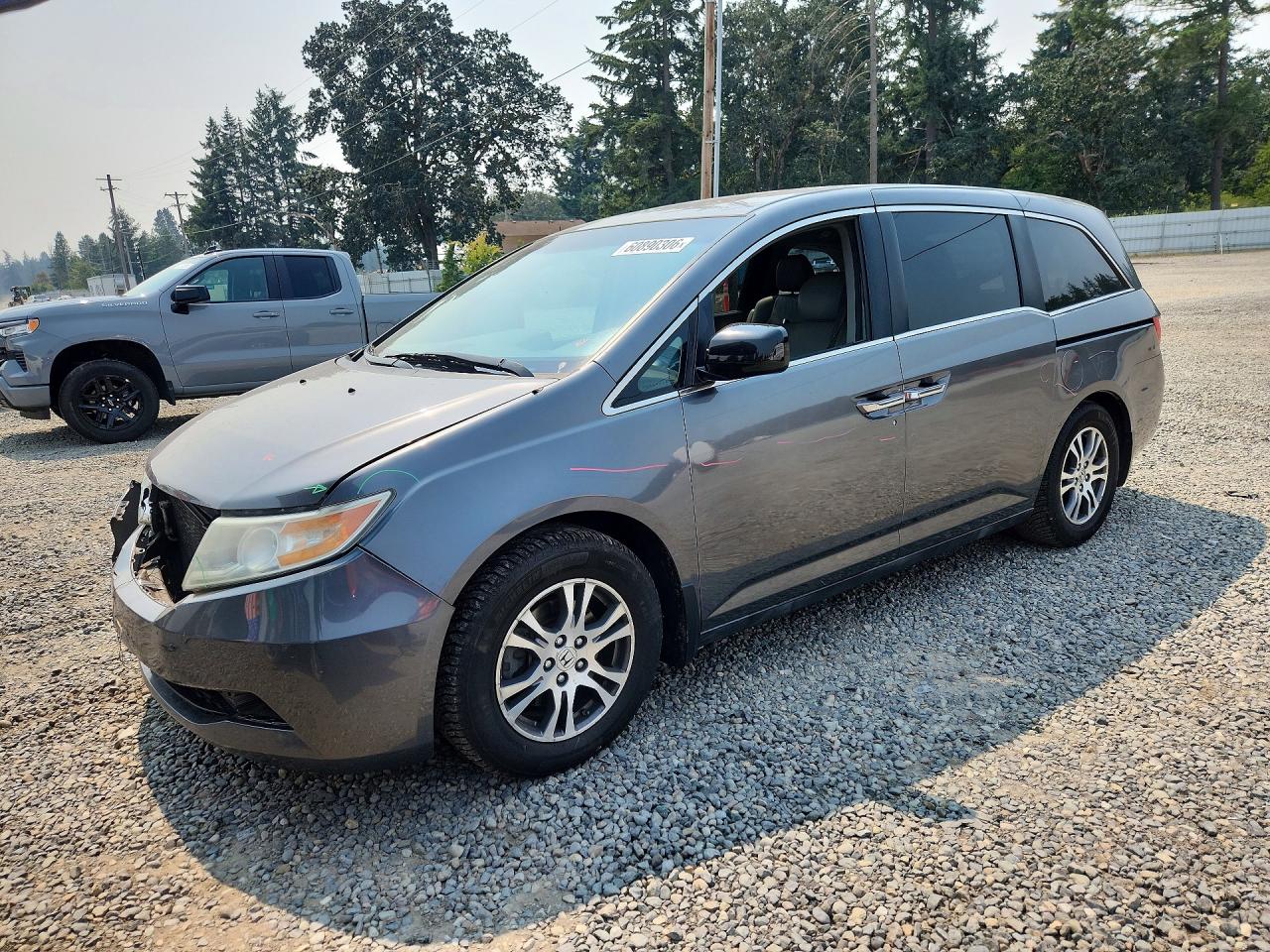 2012 Honda Odyssey Exl Серый vin: 5FNRL5H60CB080765