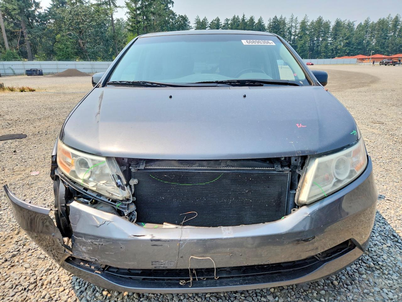 2012 Honda Odyssey Exl Серый vin: 5FNRL5H60CB080765