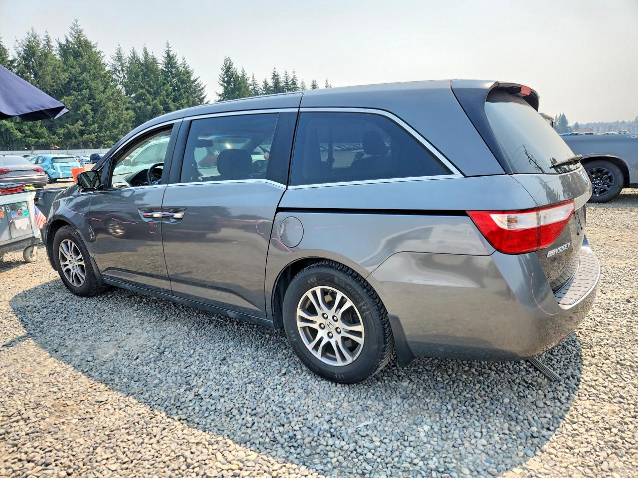 2012 Honda Odyssey Exl Серый vin: 5FNRL5H60CB080765