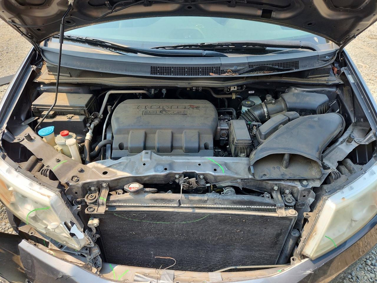 2012 Honda Odyssey Exl Серый vin: 5FNRL5H60CB080765