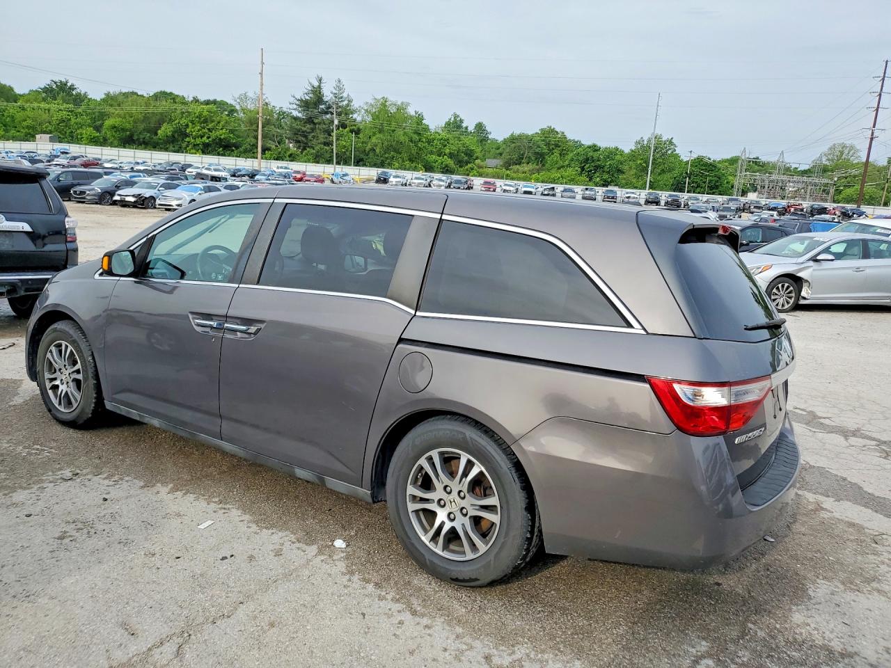 2012 Honda Odyssey Exl Gray vin: 5FNRL5H60CB082970