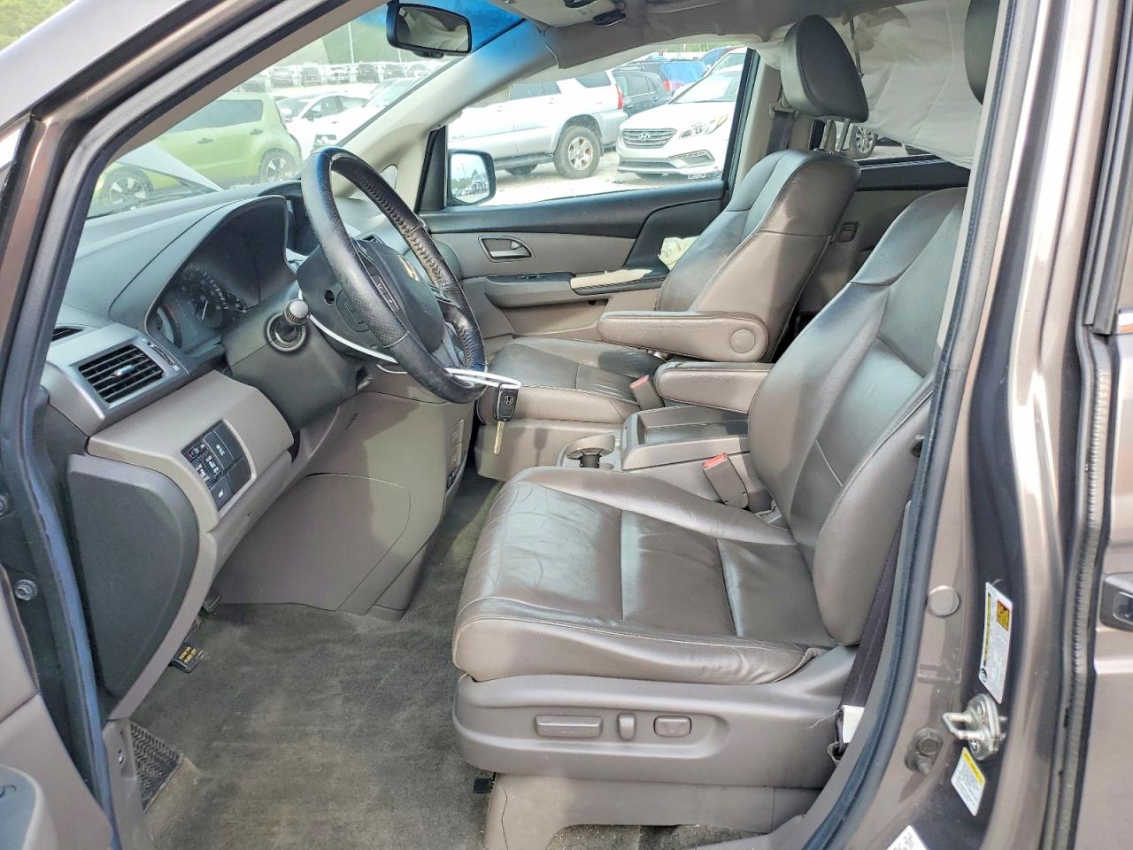 2012 Honda Odyssey Exl Gray vin: 5FNRL5H60CB082970