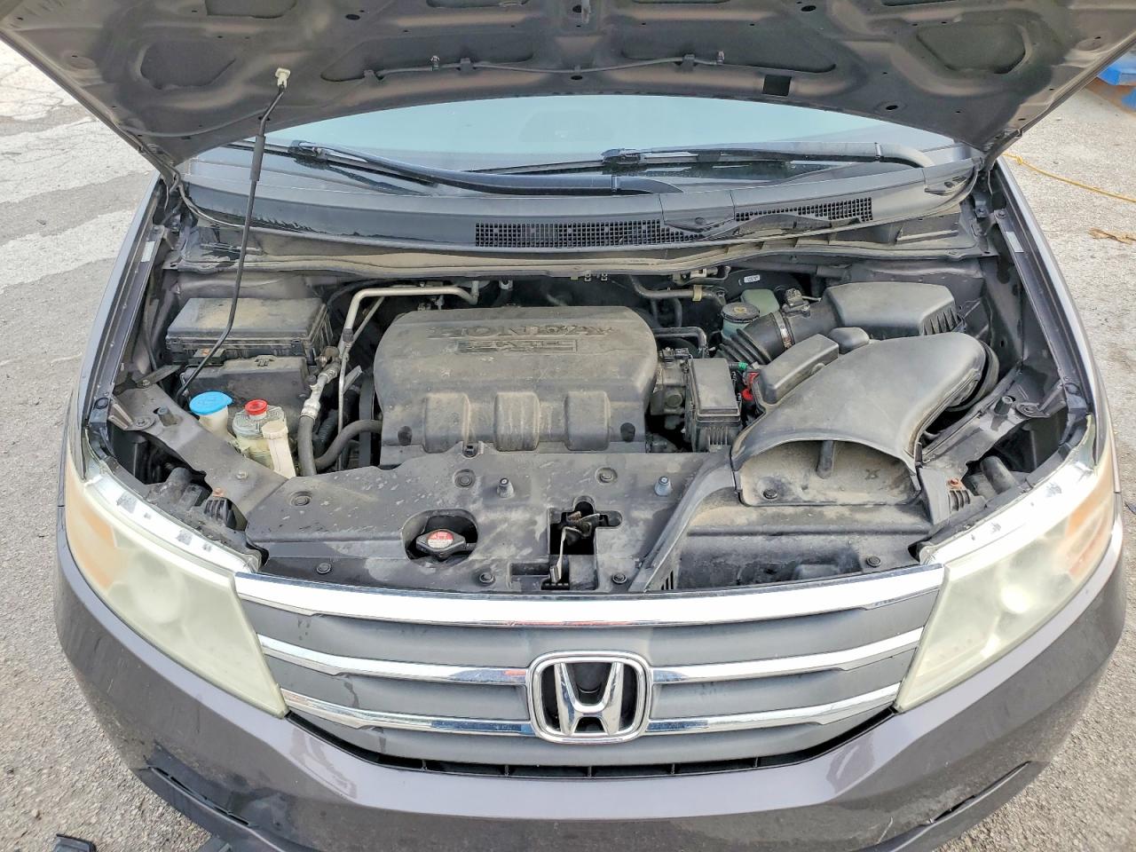 2012 Honda Odyssey Exl Gray vin: 5FNRL5H60CB082970