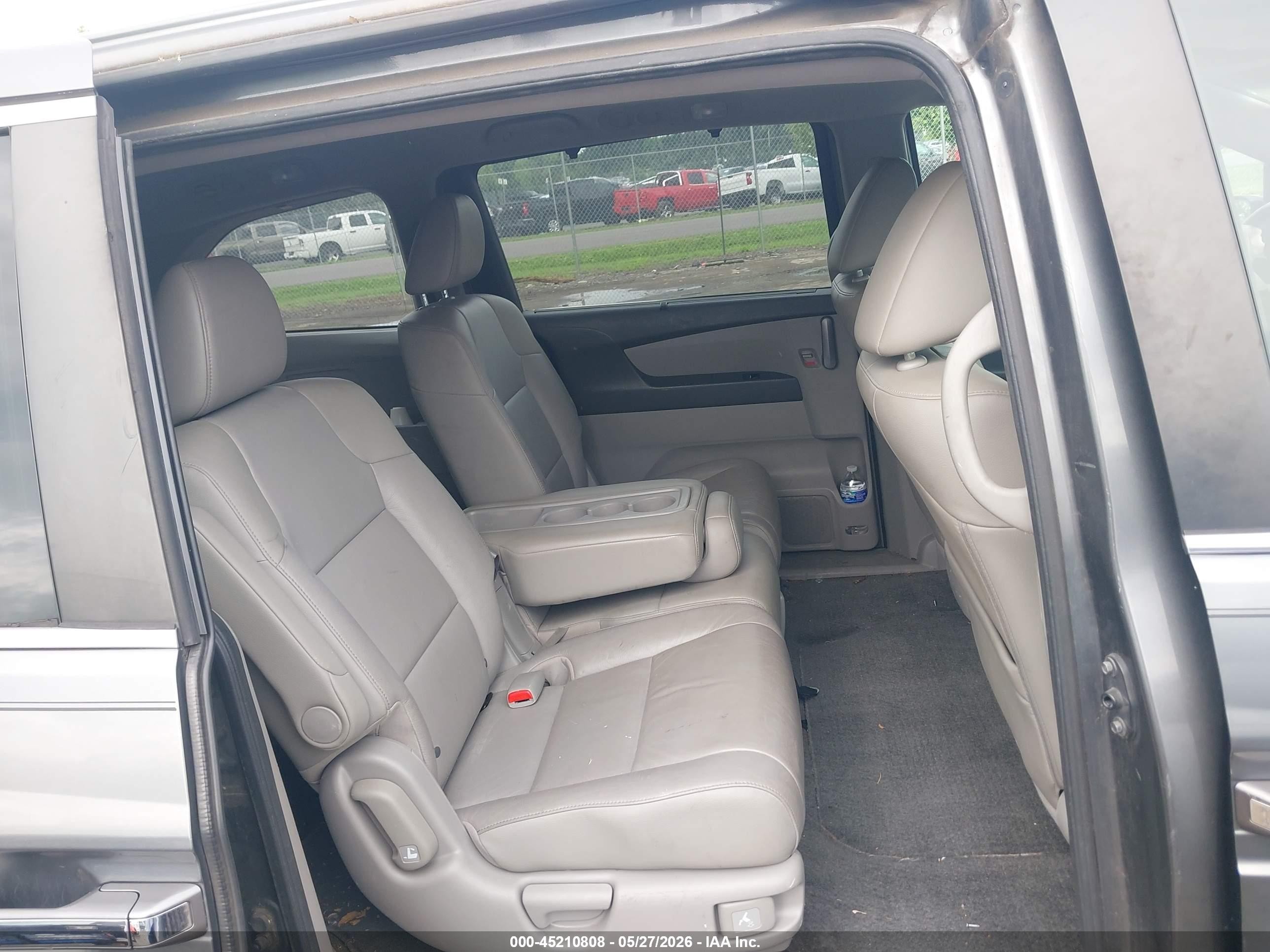 2012 Honda Odyssey Ex-l Gray vin: 5FNRL5H60CB084234