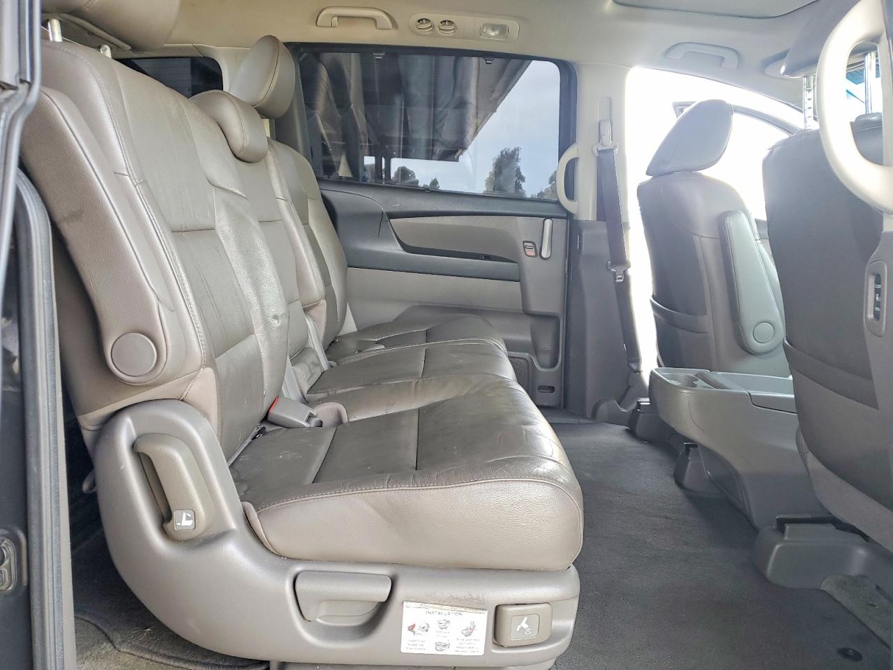 2012 Honda Odyssey Exl Gray vin: 5FNRL5H60CB100397