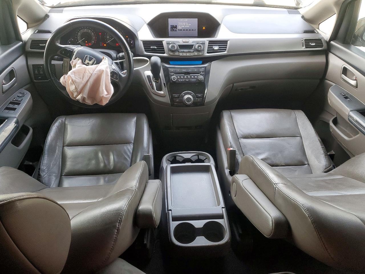 2012 Honda Odyssey Exl Gray vin: 5FNRL5H60CB100397
