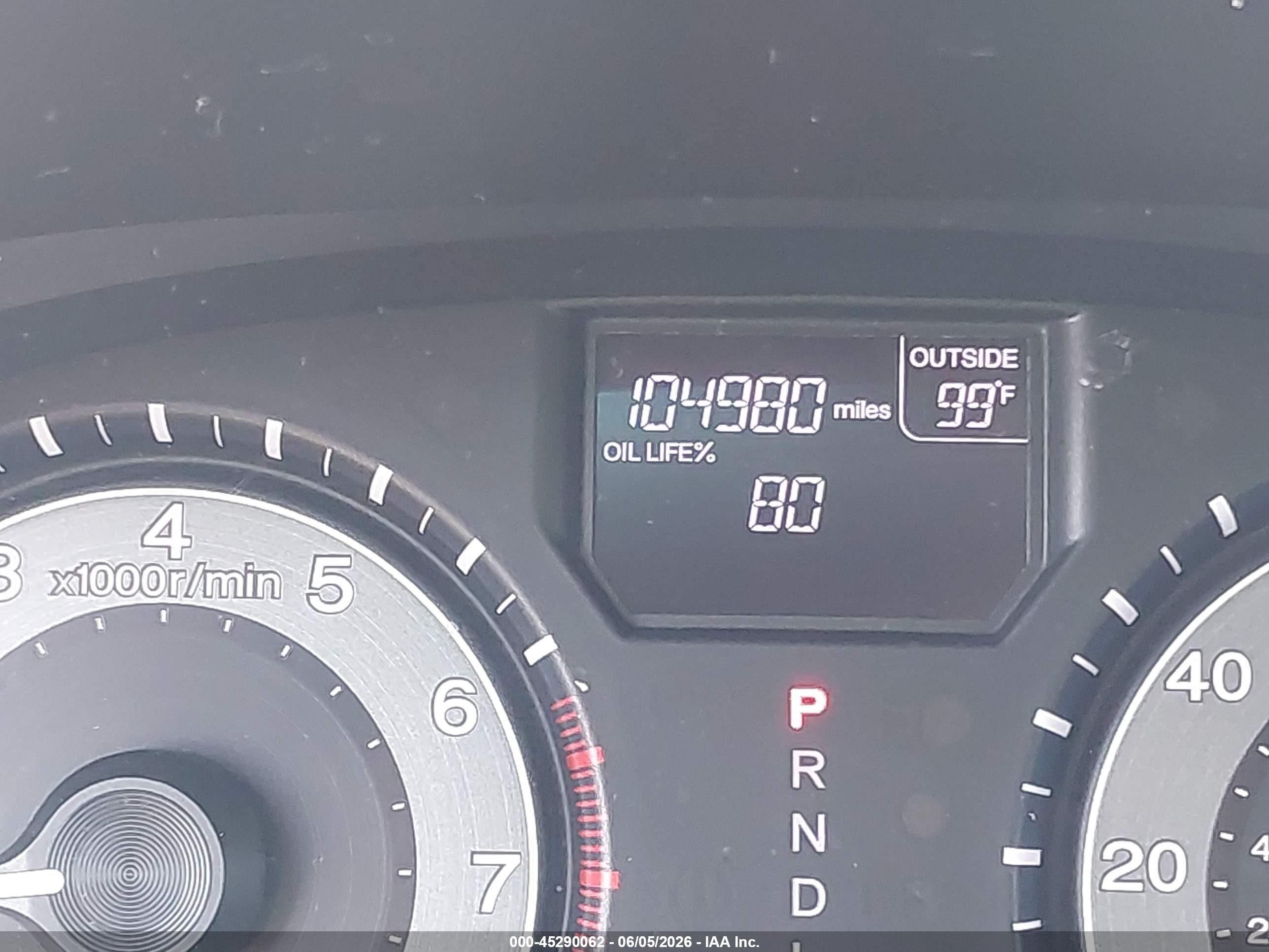 2012 Honda Odyssey Ex-l Burgundy vin: 5FNRL5H60CB100481