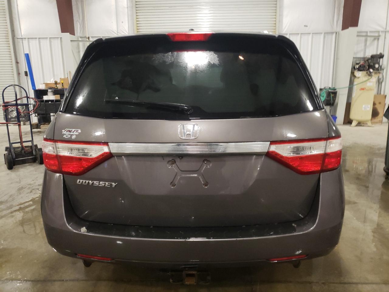 2012 Honda Odyssey Exl Gray vin: 5FNRL5H60CB101114
