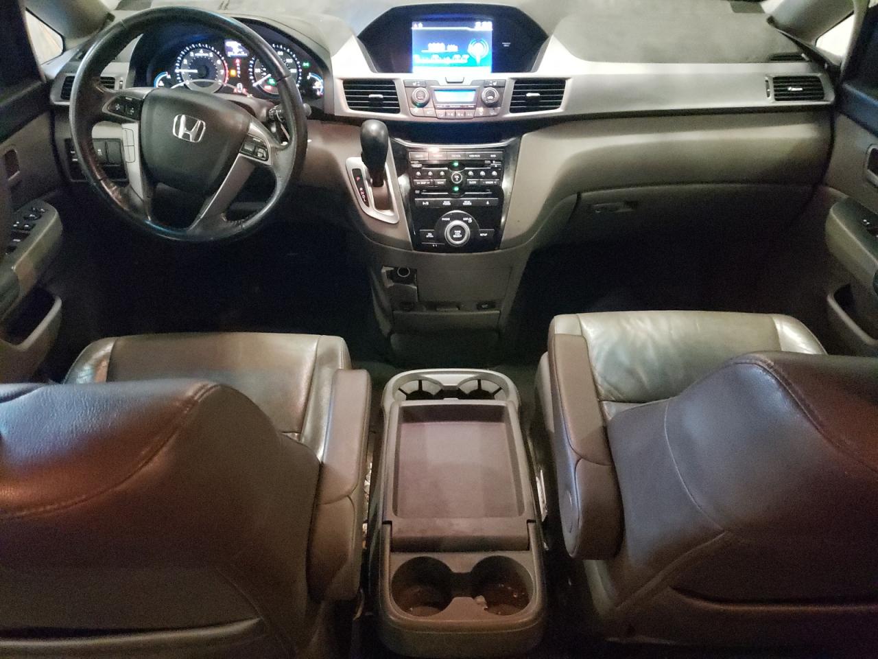 2012 Honda Odyssey Exl Gray vin: 5FNRL5H60CB101114
