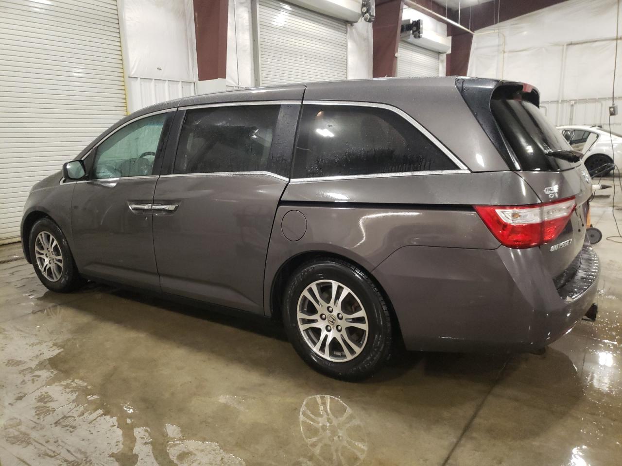 2012 Honda Odyssey Exl Gray vin: 5FNRL5H60CB101114
