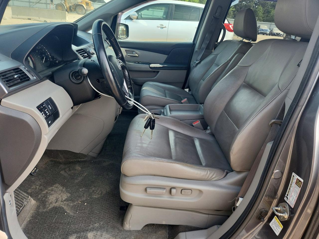 2012 Honda Odyssey Exl Gray vin: 5FNRL5H60CB101534