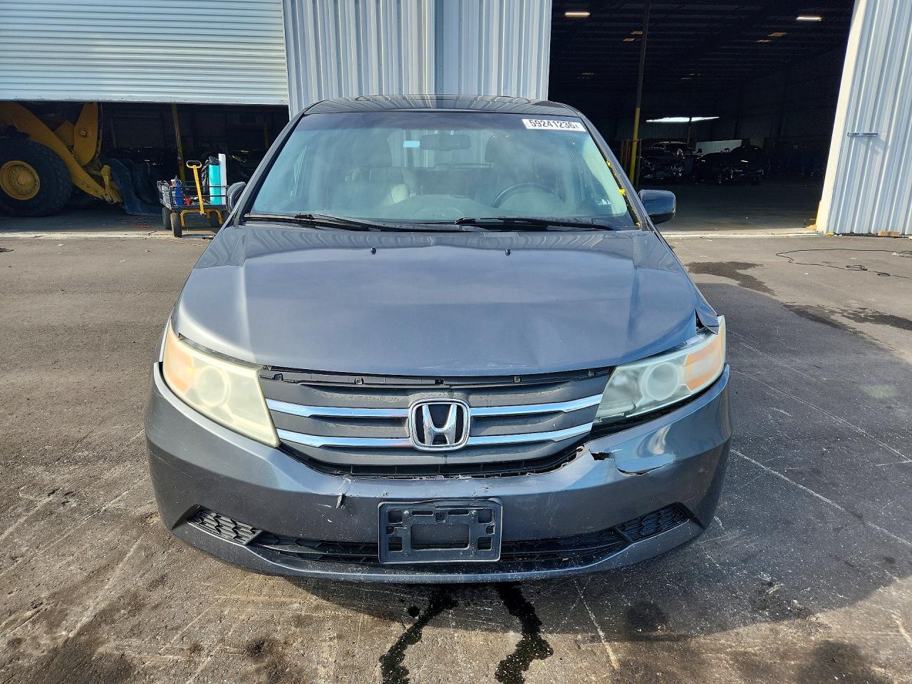 2012 Honda Odyssey Exl Gray vin: 5FNRL5H60CB104112