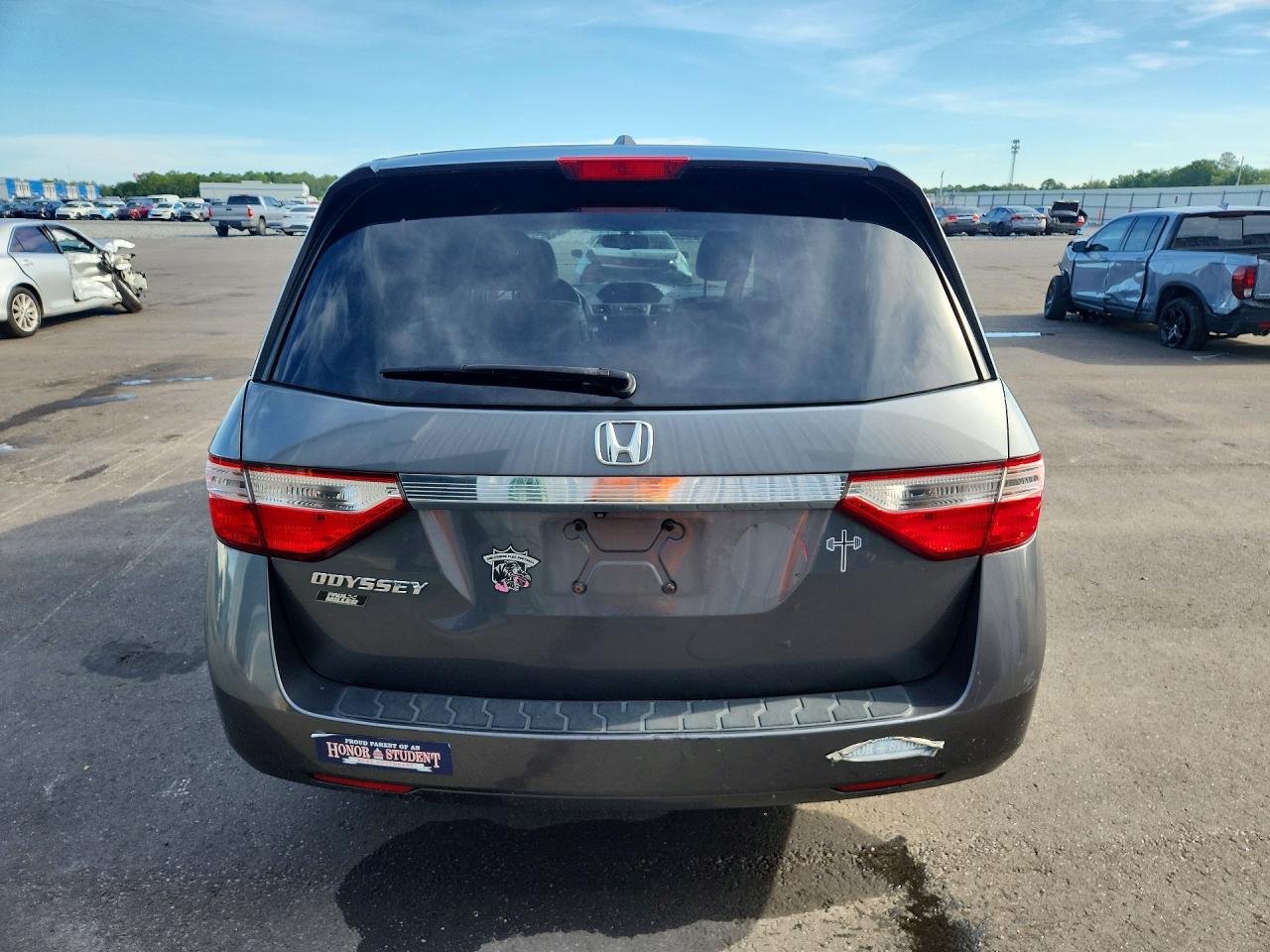 2012 Honda Odyssey Exl Gray vin: 5FNRL5H60CB104112