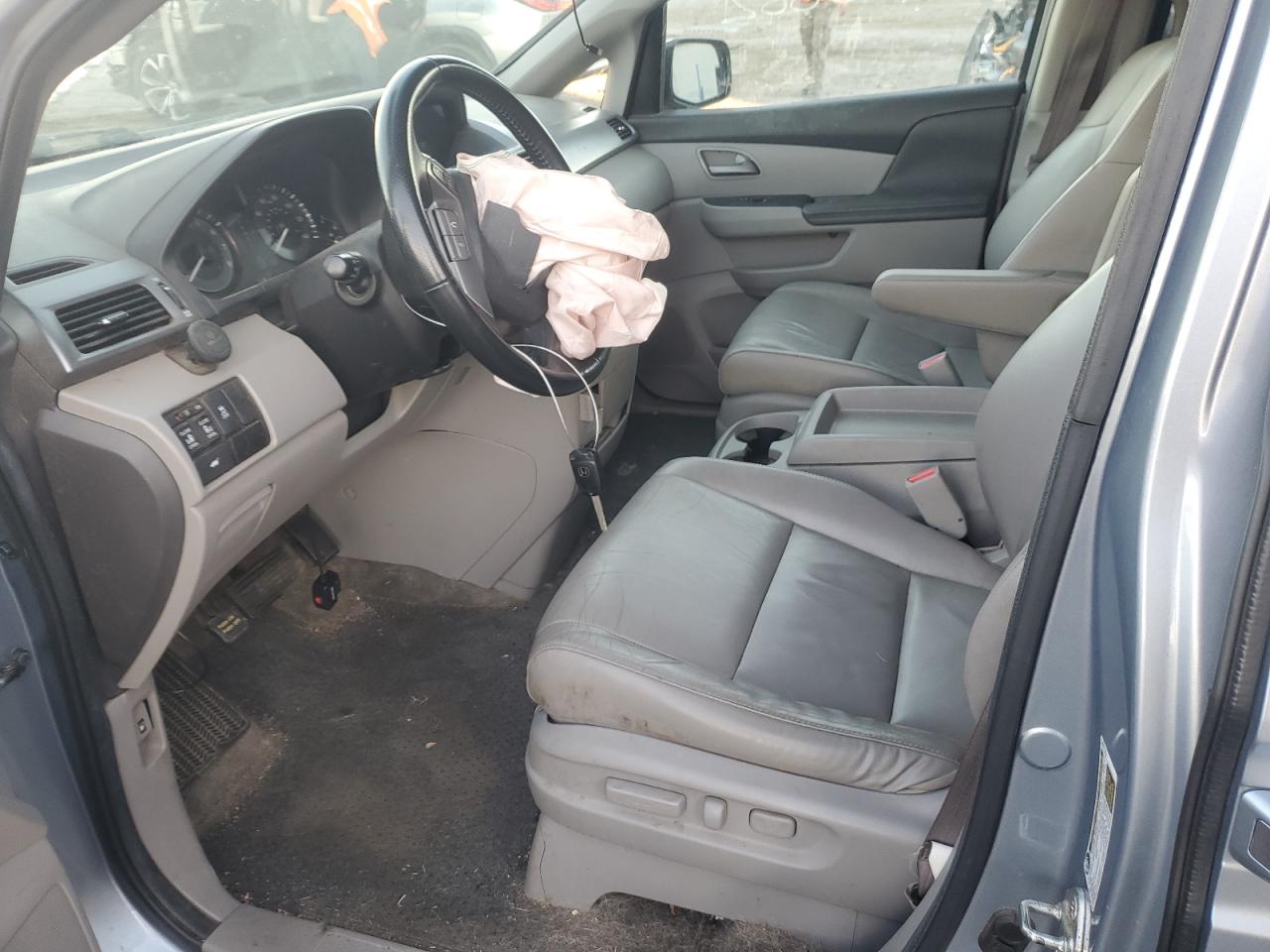 2012 Honda Odyssey Exl Silver vin: 5FNRL5H60CB105910