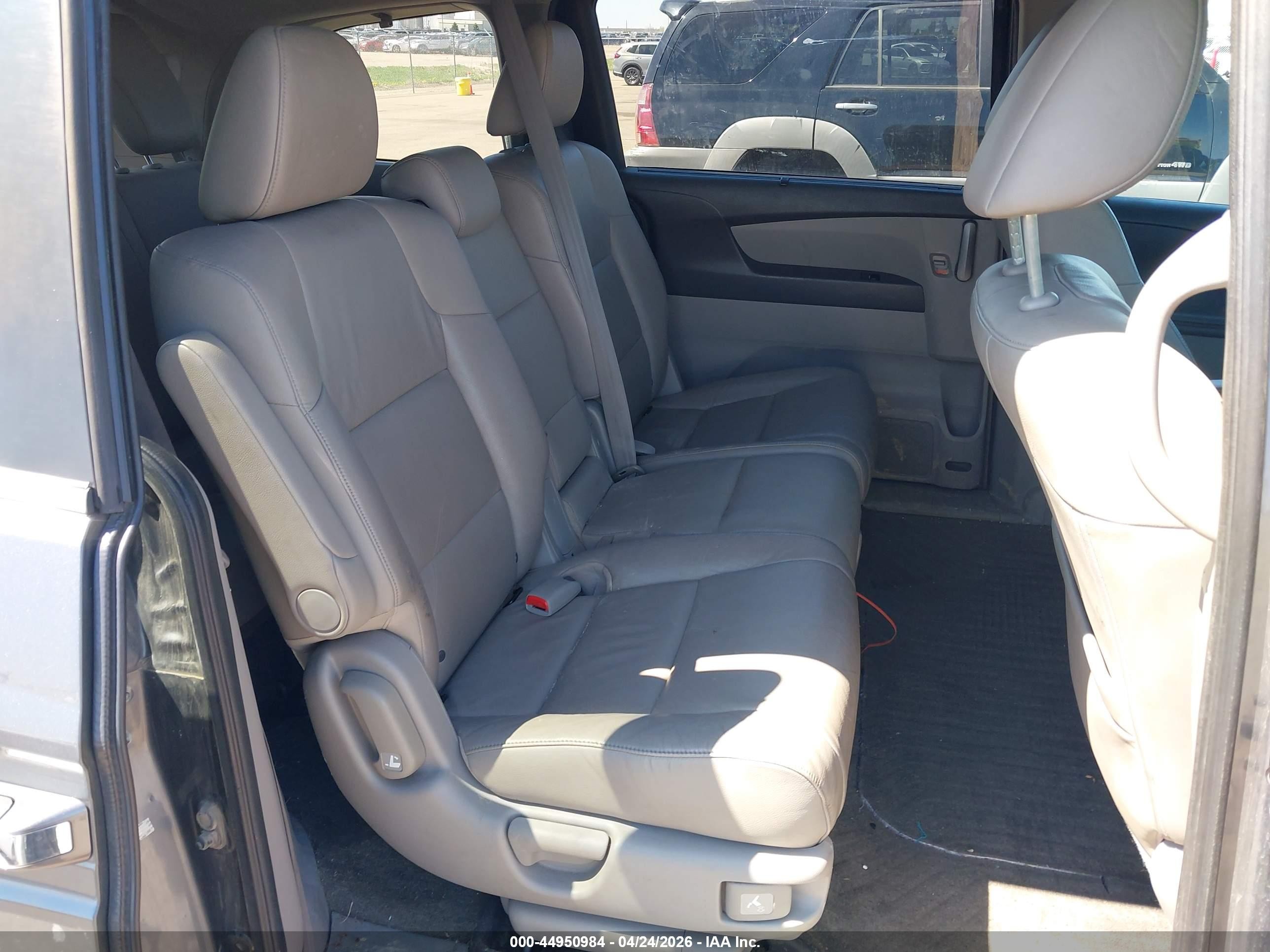 2012 Honda Odyssey Ex-l Gray vin: 5FNRL5H60CB127938
