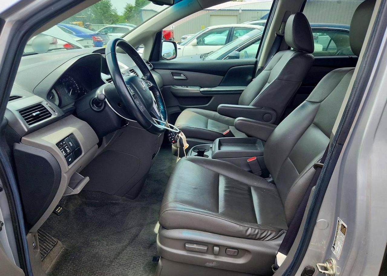 2012 Honda Odyssey Exl Gray vin: 5FNRL5H60CB131424