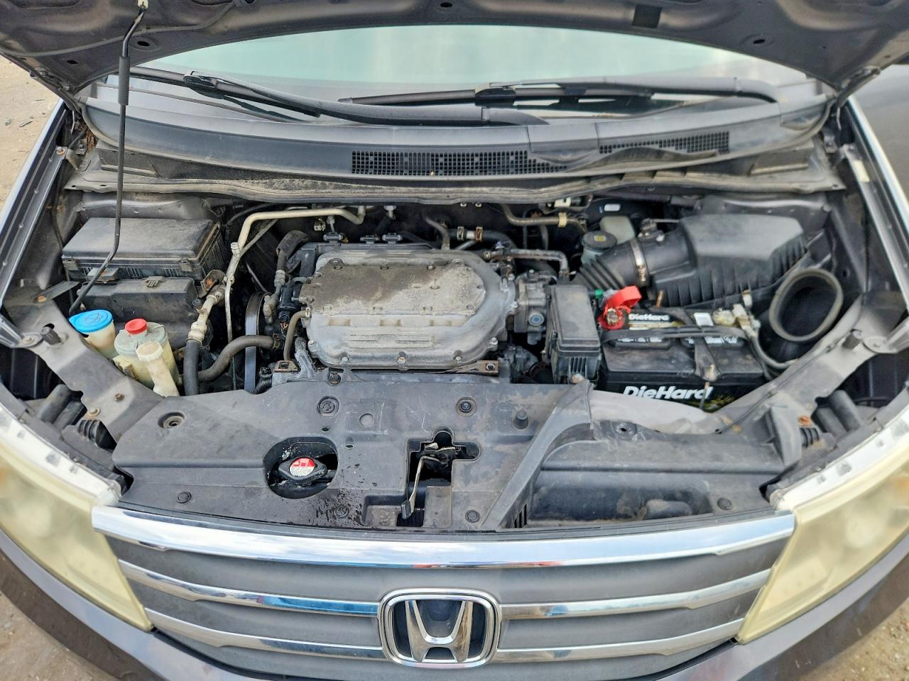 2012 Honda Odyssey Exl Gray vin: 5FNRL5H60CB137529