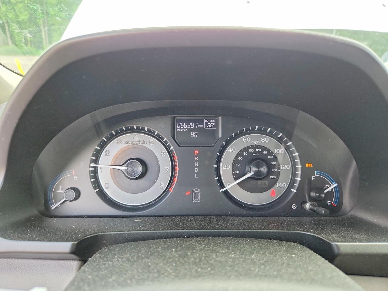 2013 Honda Odyssey Exl White vin: 5FNRL5H60DB013522
