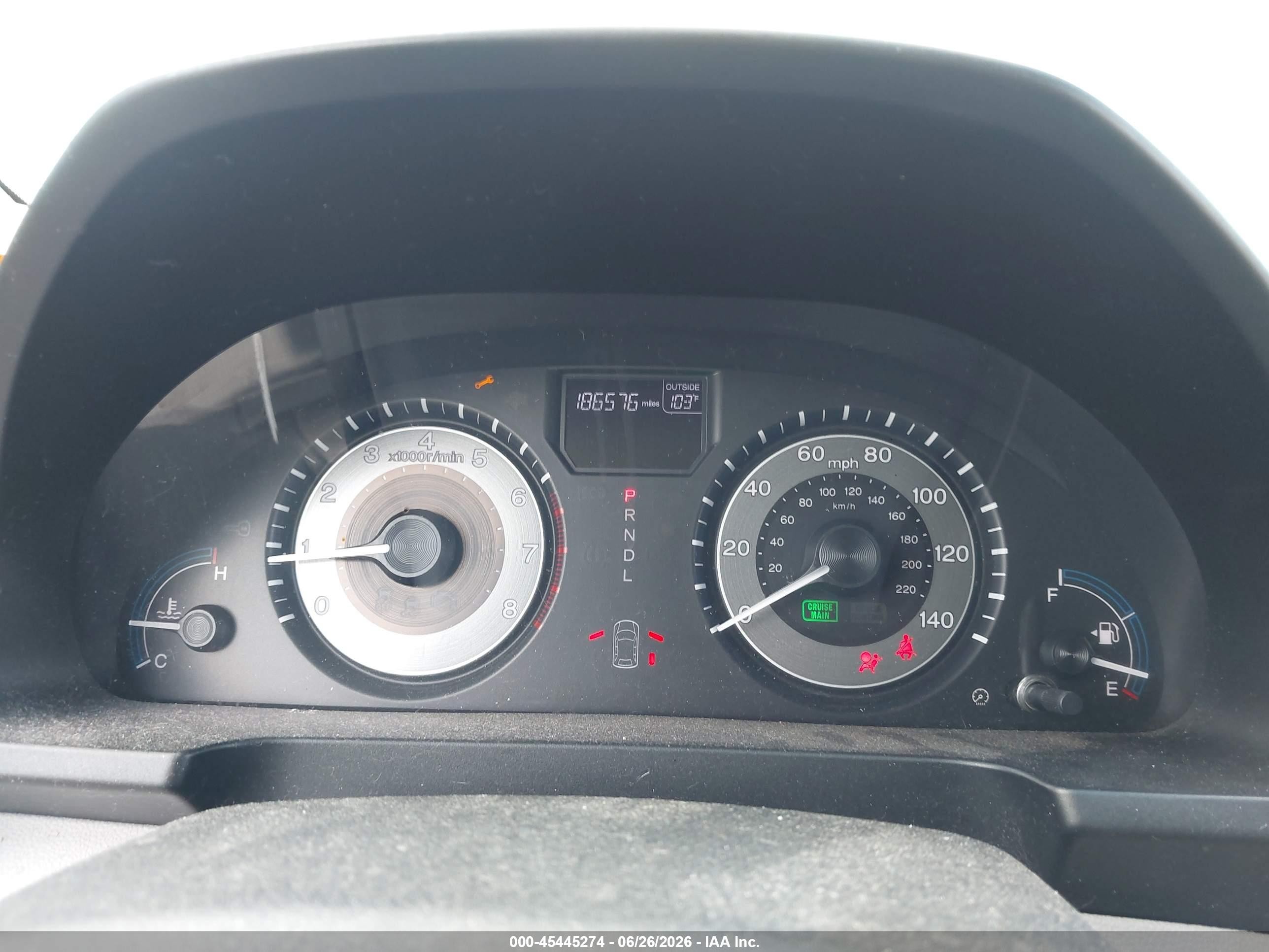 2013 Honda Odyssey Ex-l Серый vin: 5FNRL5H60DB015108