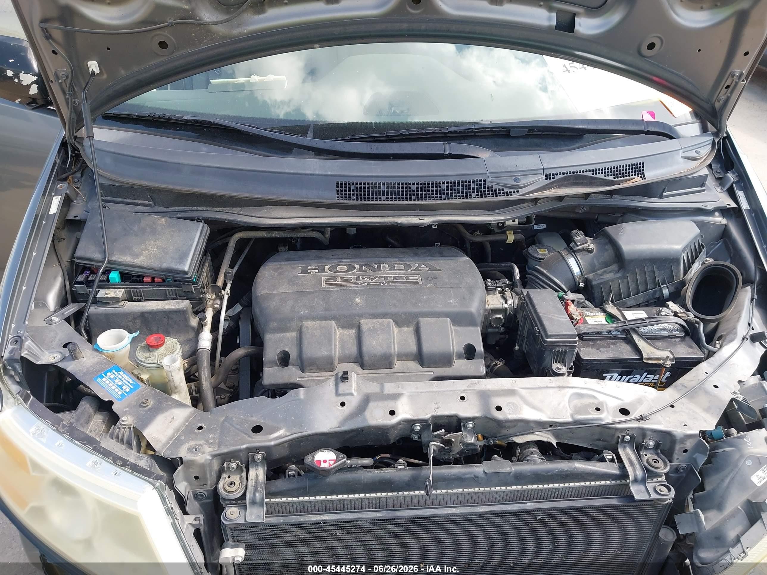 2013 Honda Odyssey Ex-l Серый vin: 5FNRL5H60DB015108