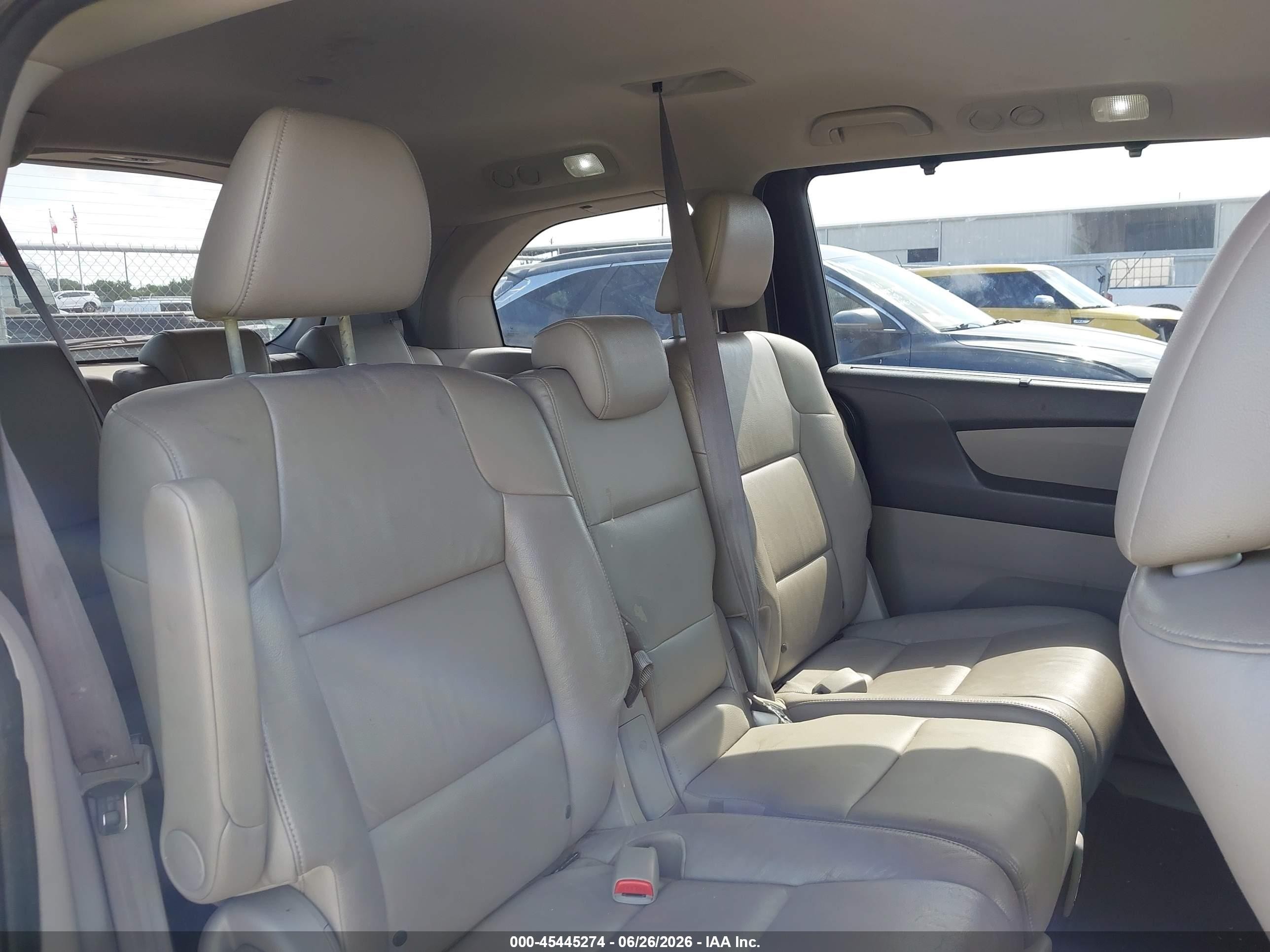 2013 Honda Odyssey Ex-l Серый vin: 5FNRL5H60DB015108