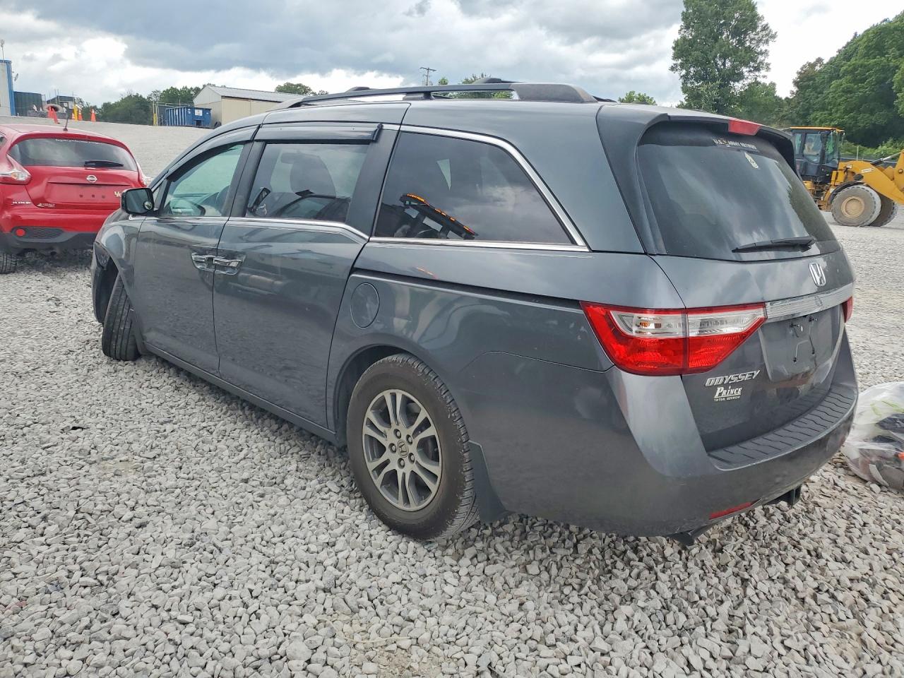 2013 Honda Odyssey Exl Gray vin: 5FNRL5H60DB025153