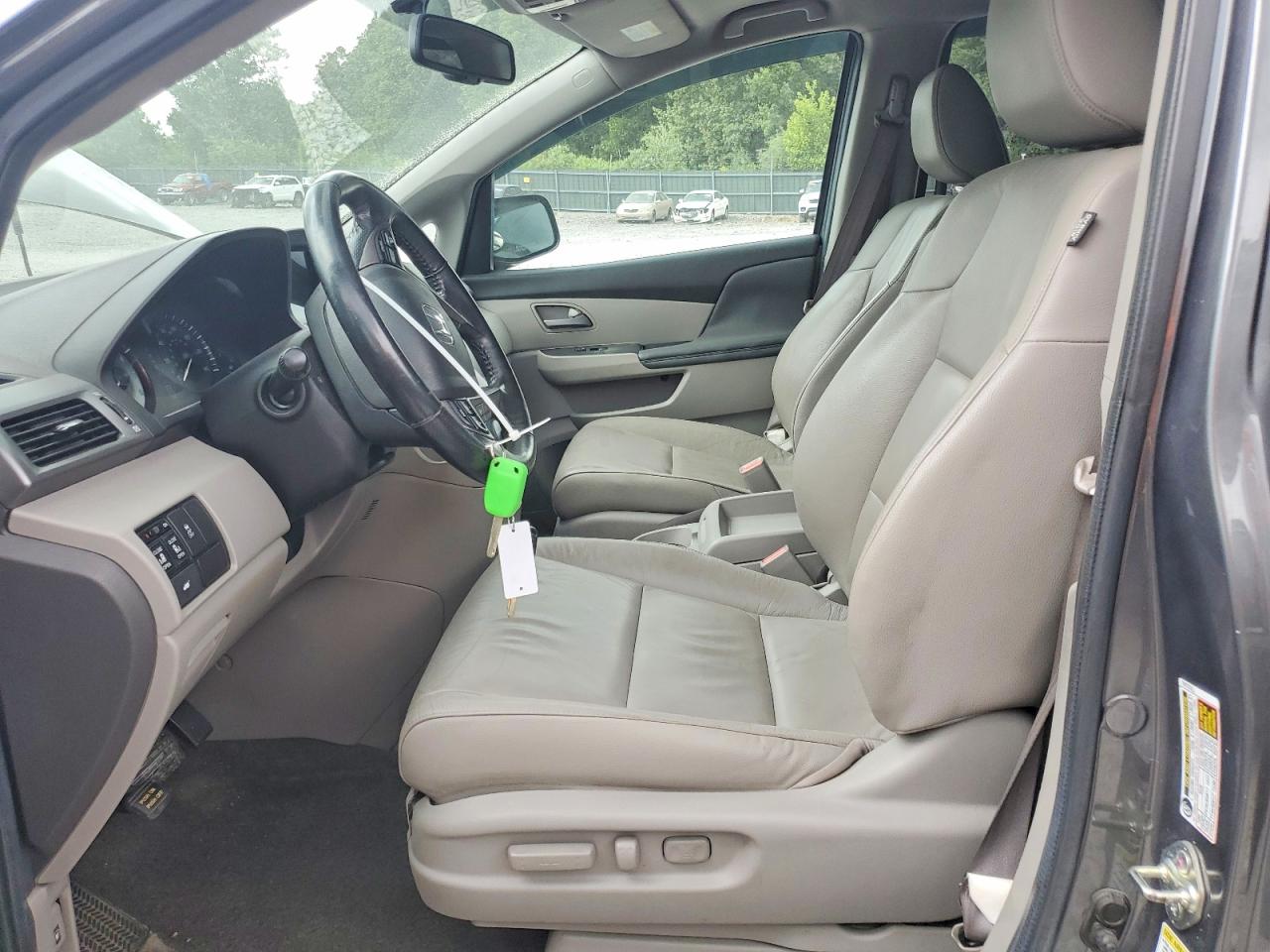 2013 Honda Odyssey Exl Gray vin: 5FNRL5H60DB025153
