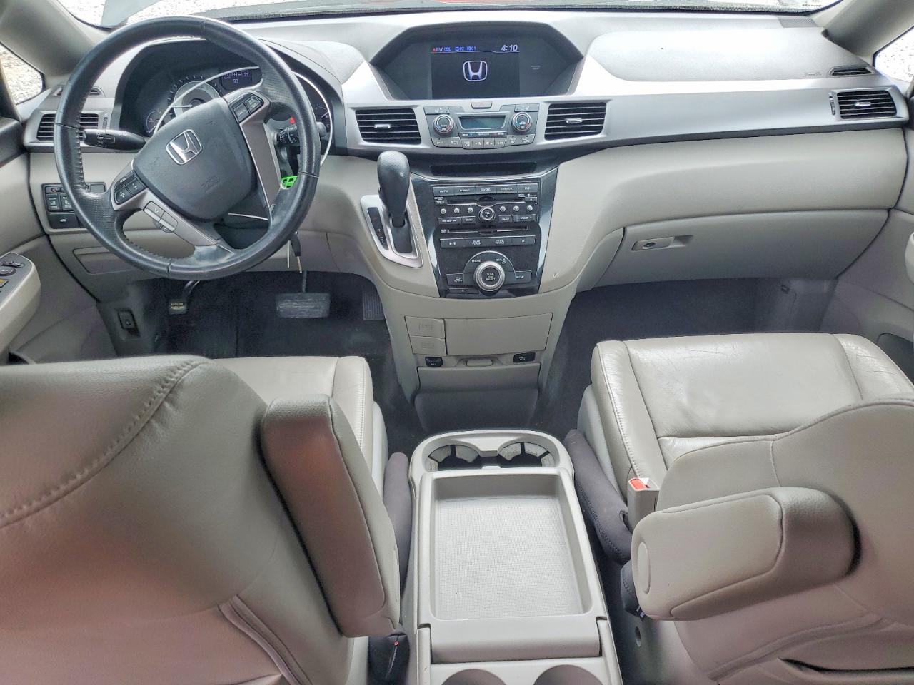 2013 Honda Odyssey Exl Gray vin: 5FNRL5H60DB025153