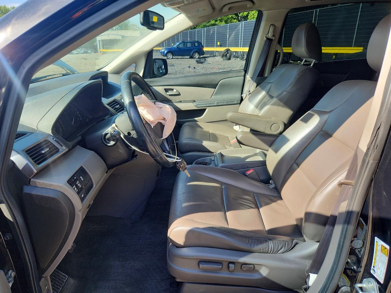 2013 Honda Odyssey Exl Черный vin: 5FNRL5H60DB054958