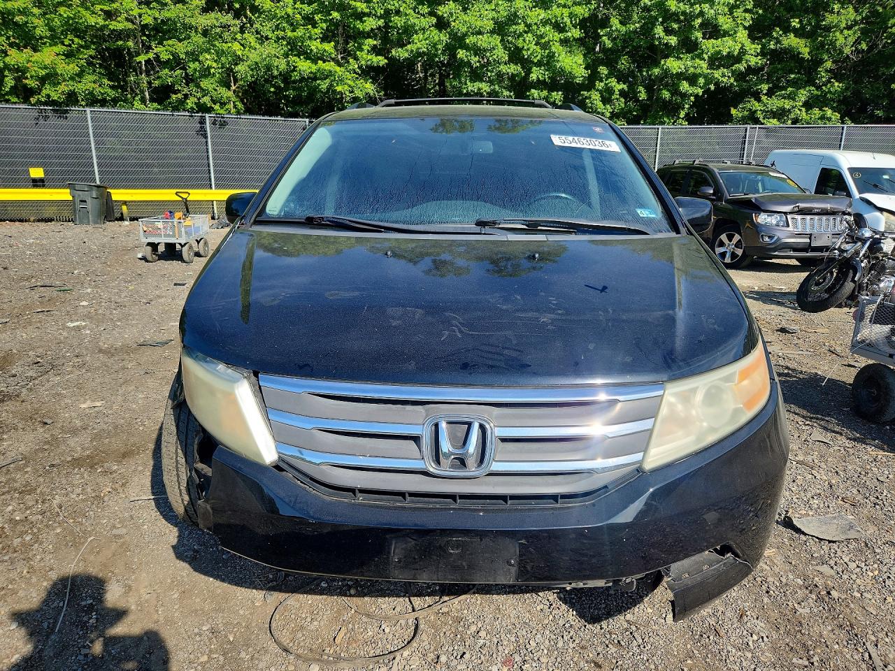 2013 Honda Odyssey Exl Черный vin: 5FNRL5H60DB054958