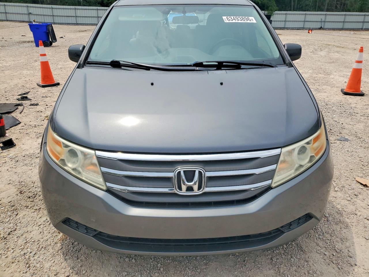 2013 Honda Odyssey Exl Серый vin: 5FNRL5H60DB056631