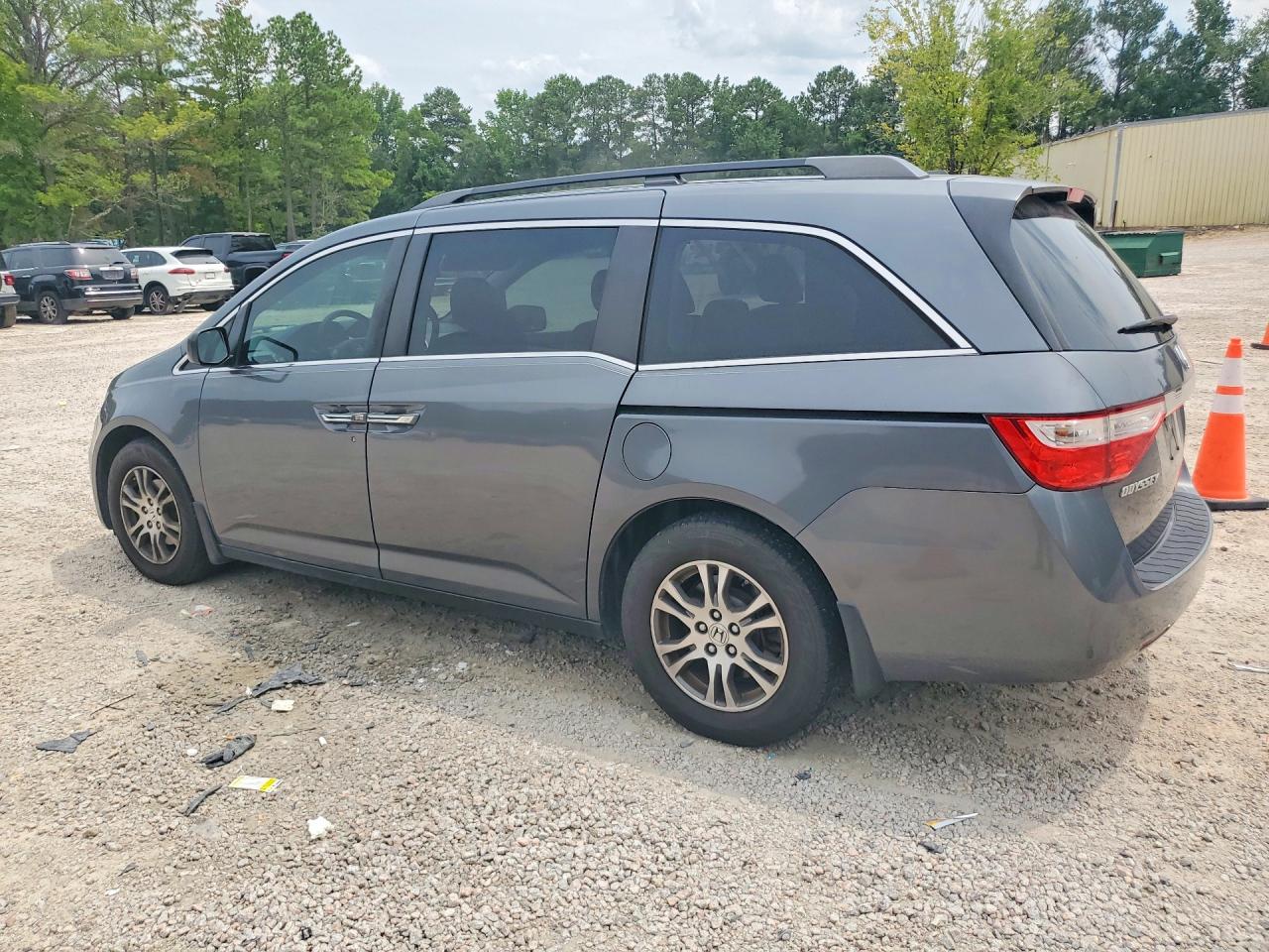 2013 Honda Odyssey Exl Серый vin: 5FNRL5H60DB056631