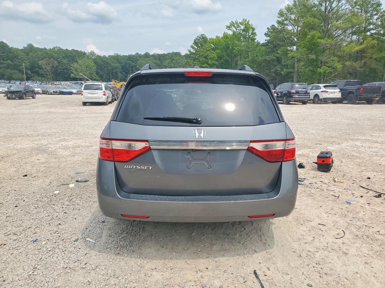 2013 Honda Odyssey Exl Серый vin: 5FNRL5H60DB056631