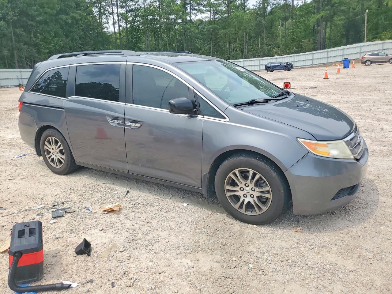 2013 Honda Odyssey Exl Серый vin: 5FNRL5H60DB056631