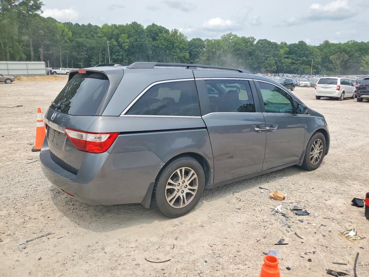 2013 Honda Odyssey Exl Серый vin: 5FNRL5H60DB056631